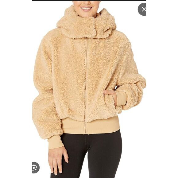 Olivia Sky Faux Shearling Zip Jacket - Picture 7 of 7